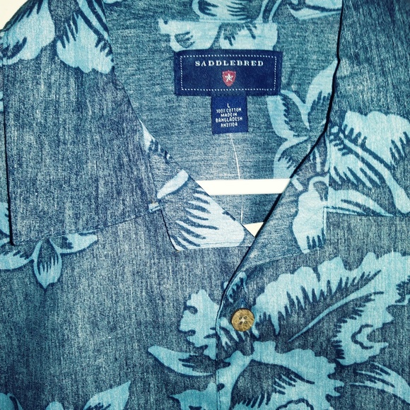 Saddlebred Other - SADDLEBRED MEN'S BUTTON DOWN SHIRT, NWT